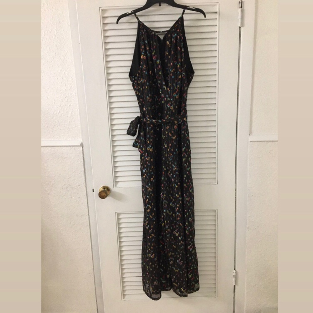 Anthropologie Edita Halter Jumpsuit